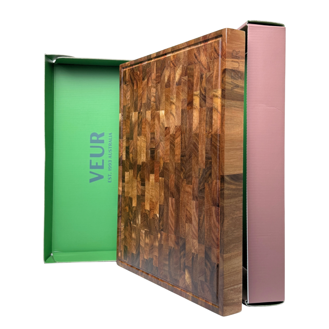 VEUR End-Grain Chopping Board Set