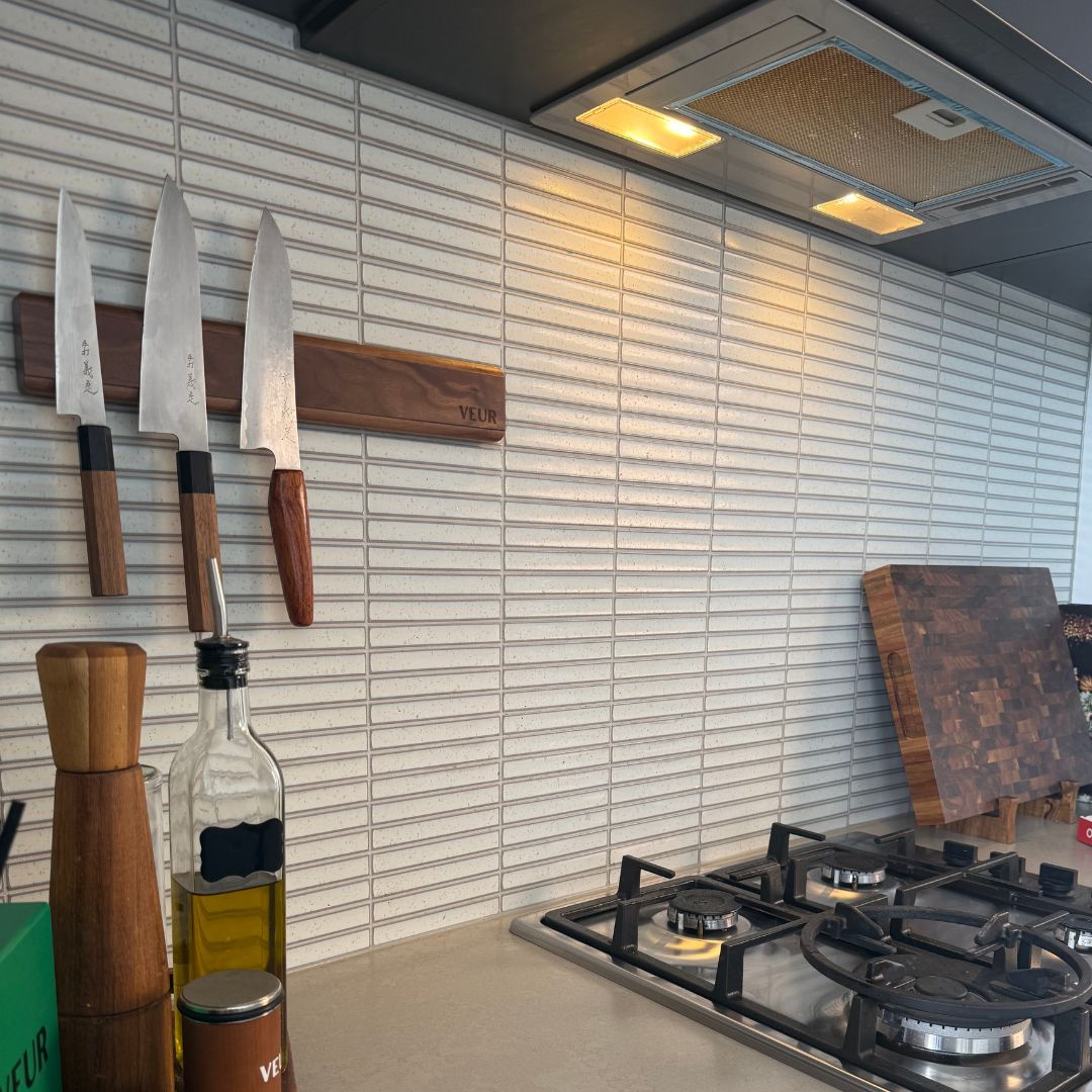 VEUR Black Walnut Magnetic Knife Holder