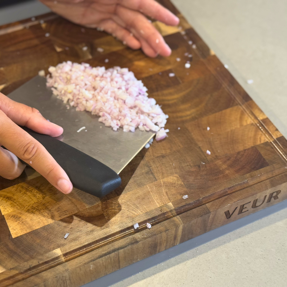 VEUR End-Grain Chopping Board Set