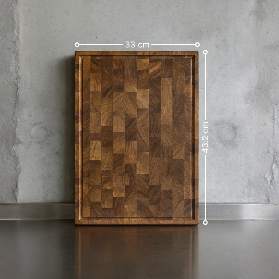 VEUR End-Grain Chopping Board Set