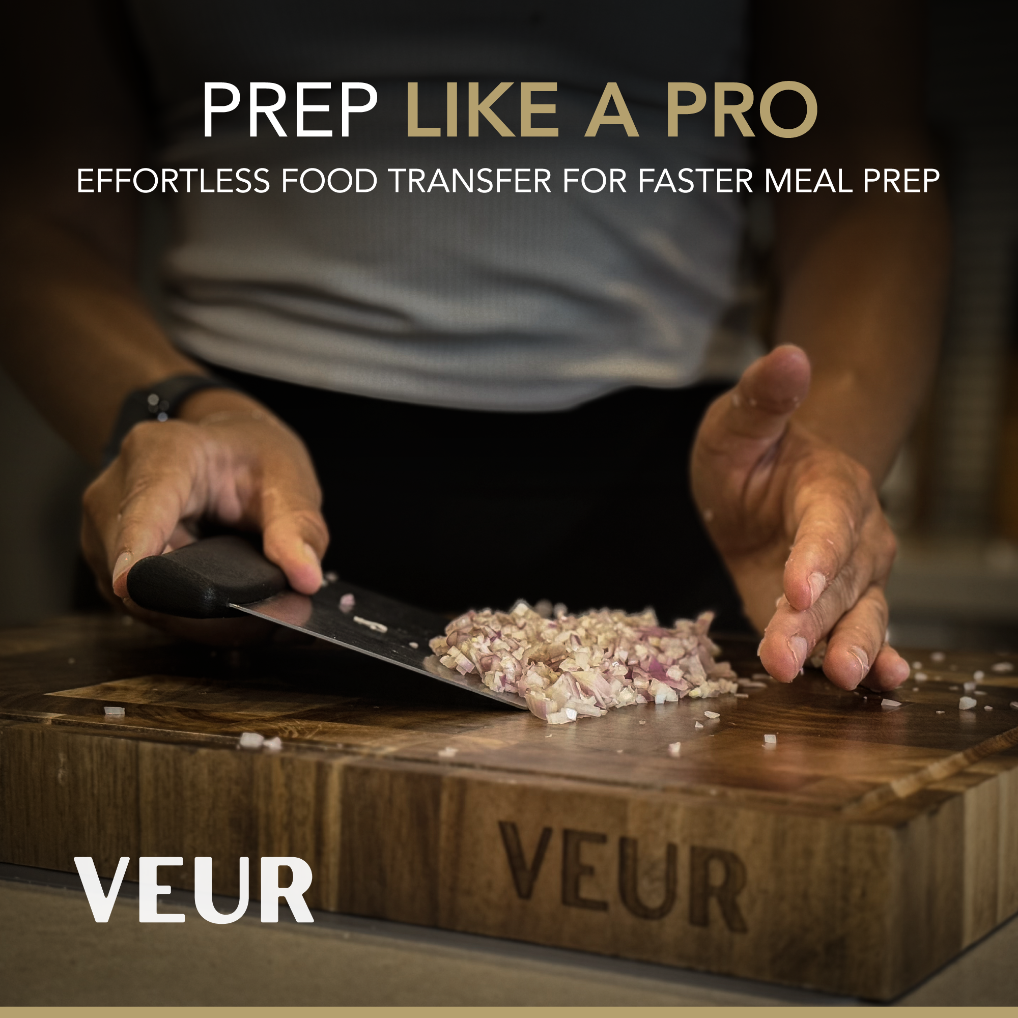VEUR End-Grain Chopping Board Set